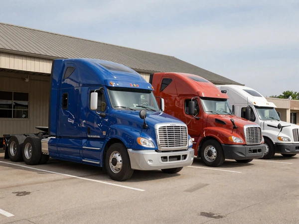Buc-ees travel center in Texas with semi trucks in the parking lot